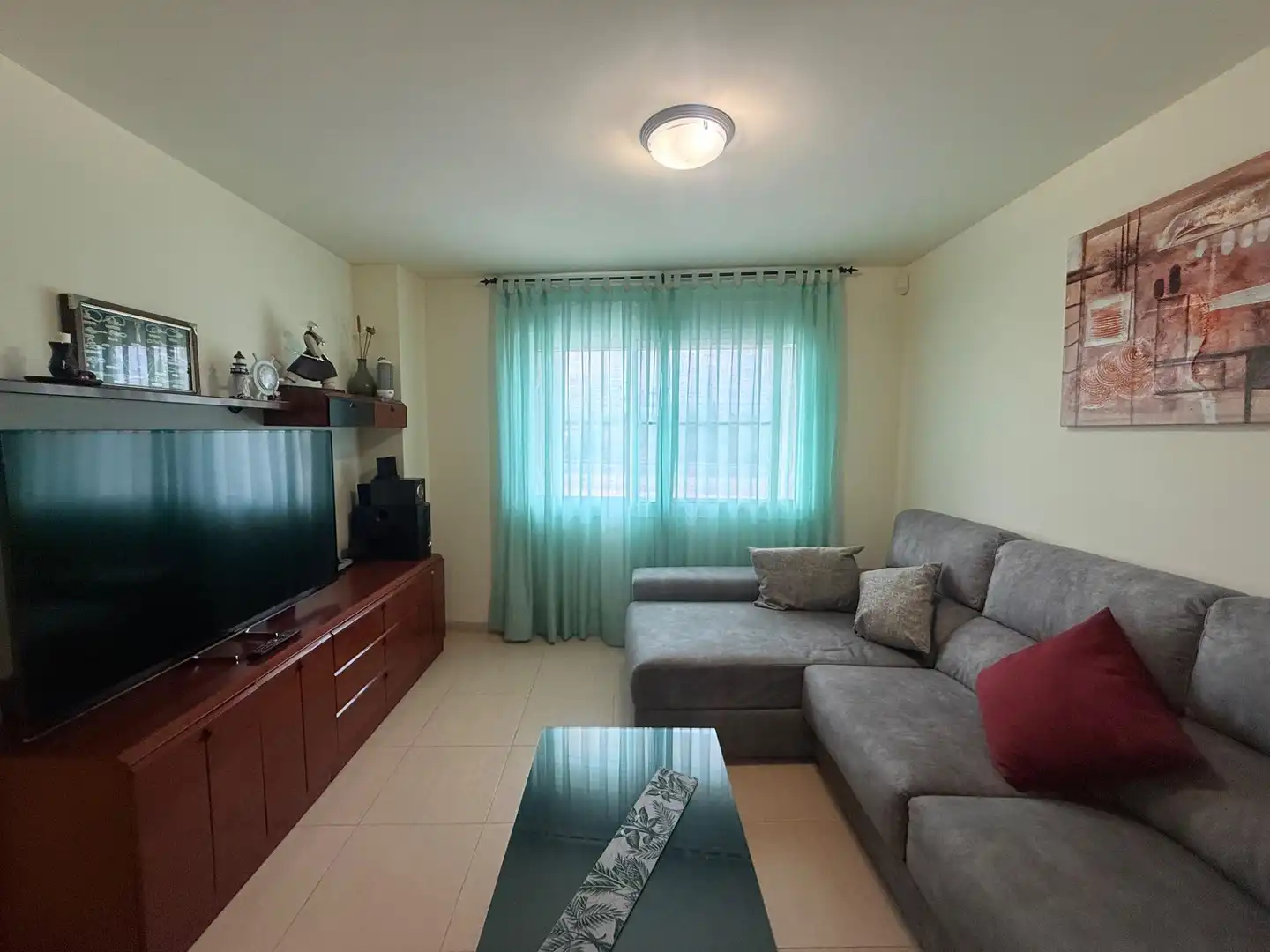 Sala de estar de Planta baja en venta en Camarles con Aire acondicionado y Calefacción