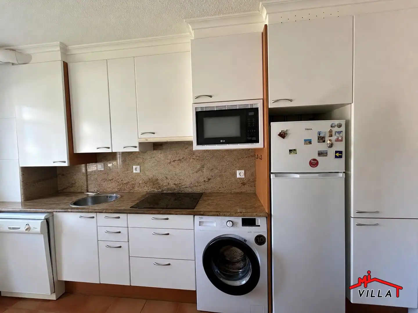 Kitchen of Flat for sale in Laredo  with Heating, Terrace and Balcony