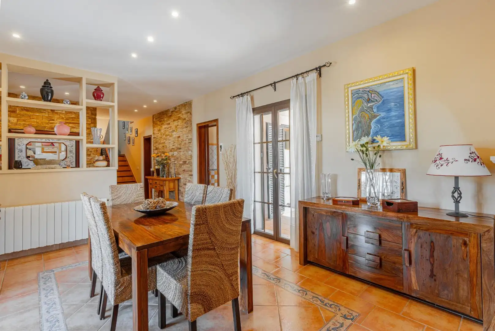 Comedor de Casa o chalet en venta en Calvià con Aire acondicionado, Calefacción y Jardín privado