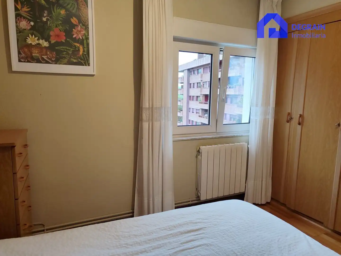Bedroom of Flat for rent in Oviedo   with Heating and Furnished
