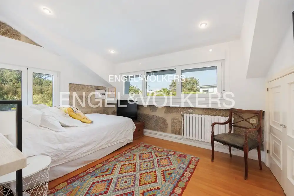 Bedroom of Houses for sale in Vigo   with Heating, Private garden and Terrace