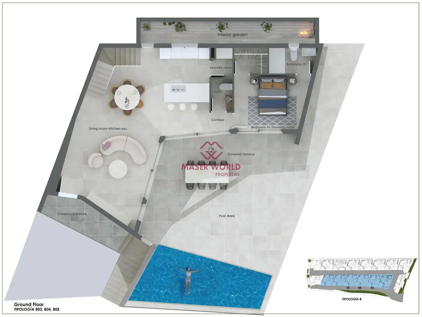 Villa mit Pool zum Verkauf in Alcassar, imagen 7
