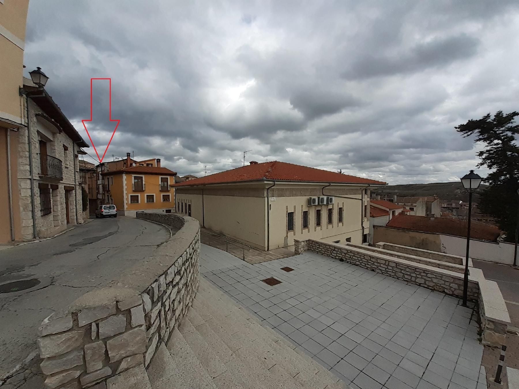 Exterior view of Single-family semi-detached for sale in Cuéllar