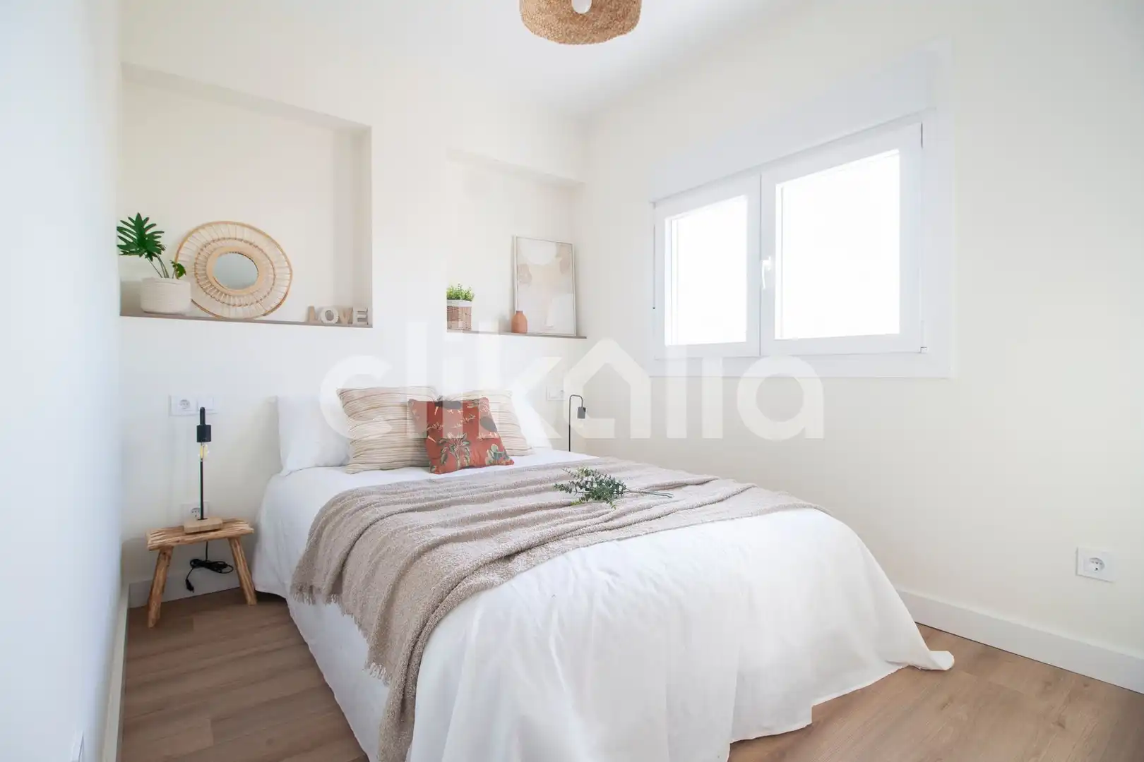 Bedroom of Flat for sale in Málaga  with Air Conditioner
