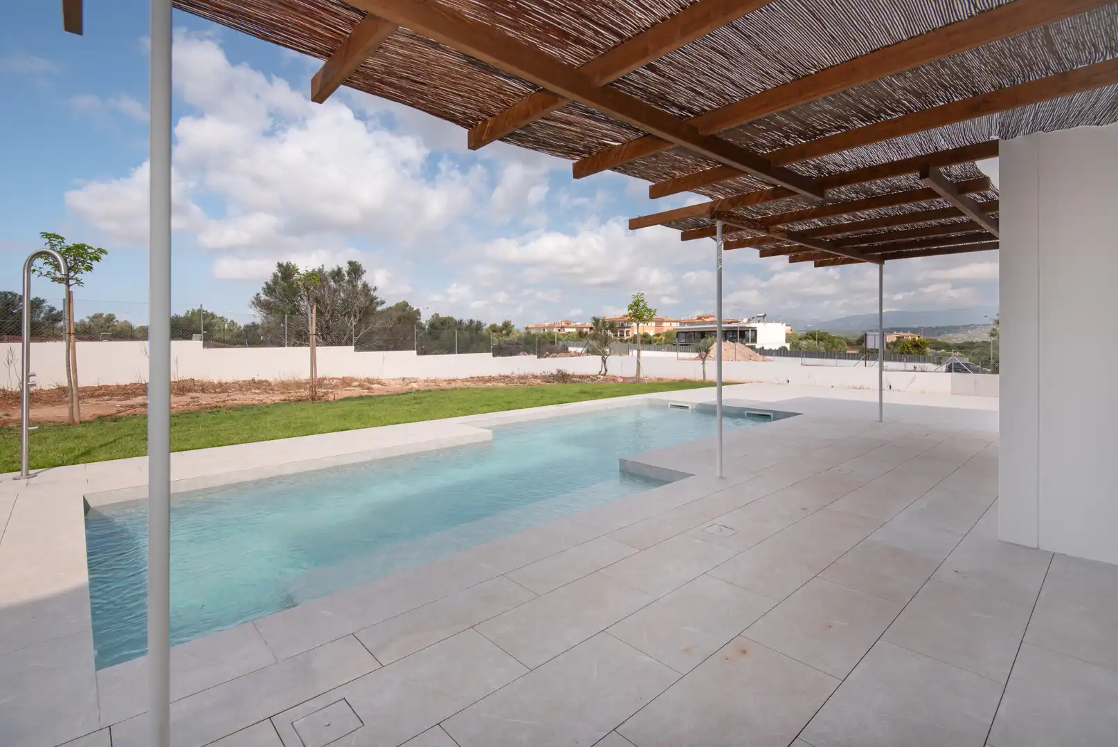Piscina de Casa o xalet en venda en  Palma de Mallorca amb Aire condicionat, Calefacció i Jardí privat