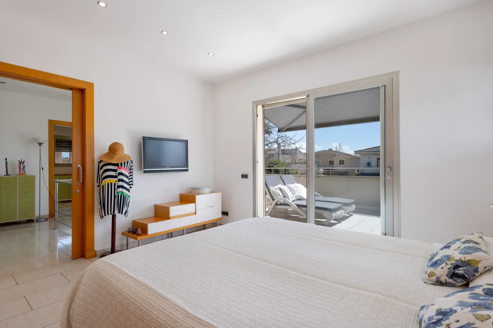 Dormitori de Casa o xalet en venda en Marratxí amb Aire condicionat, Jardí privat i Terrassa
