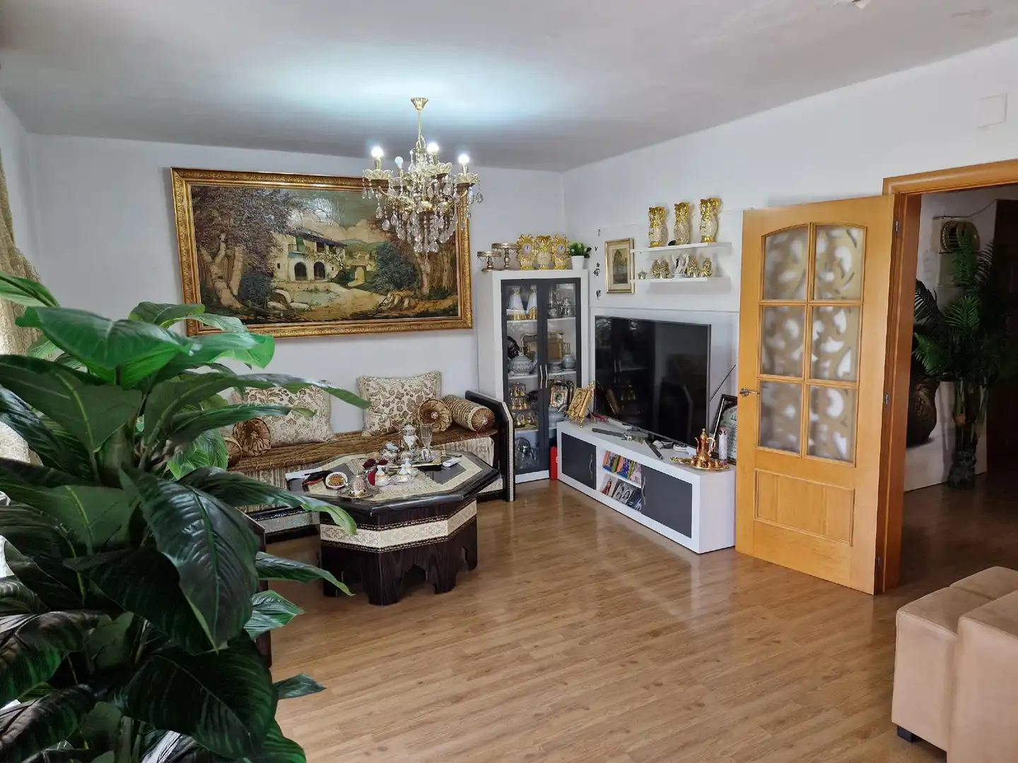 Sala de estar de Piso en venta en Lleida con Aire acondicionado, Calefacción y Balcón