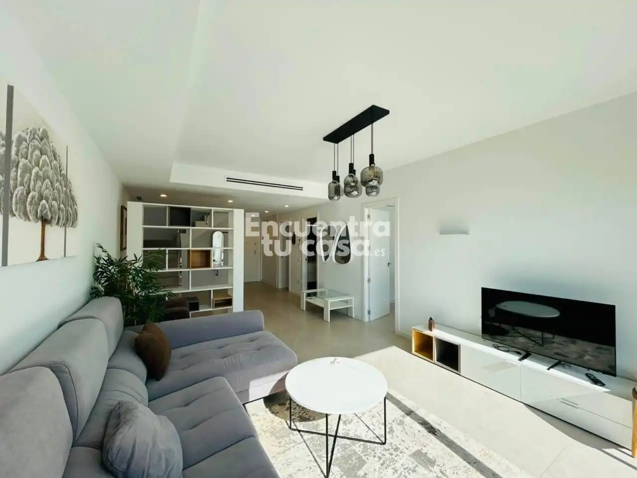Wohnzimmer von Wohnung zur Miete in Finestrat mit Klimaanlage, Heizung und Terrasse