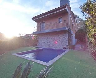 Swimming pool of House or chalet for sale in Sant Esteve Sesrovires  with Air Conditioner, Terrace and Swimming Pool