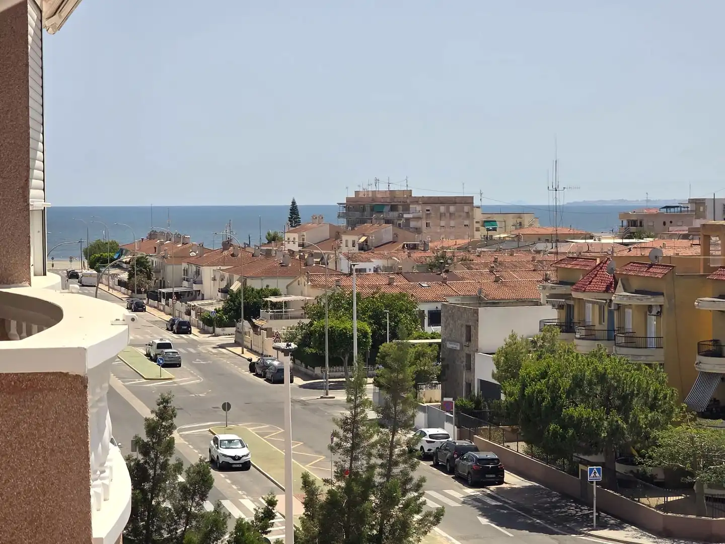 Außenansicht von Wohnungen zum Verkauf in Santa Pola mit Klimaanlage, Terrasse und Möbliert
