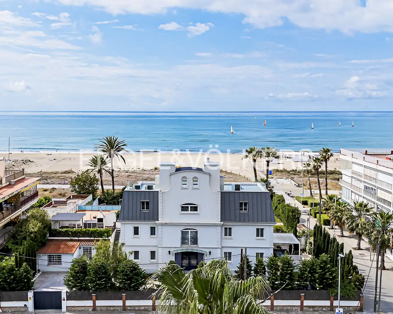 Exterior view of Houses for sale in Castelldefels  with Heating, Private garden and Terrace