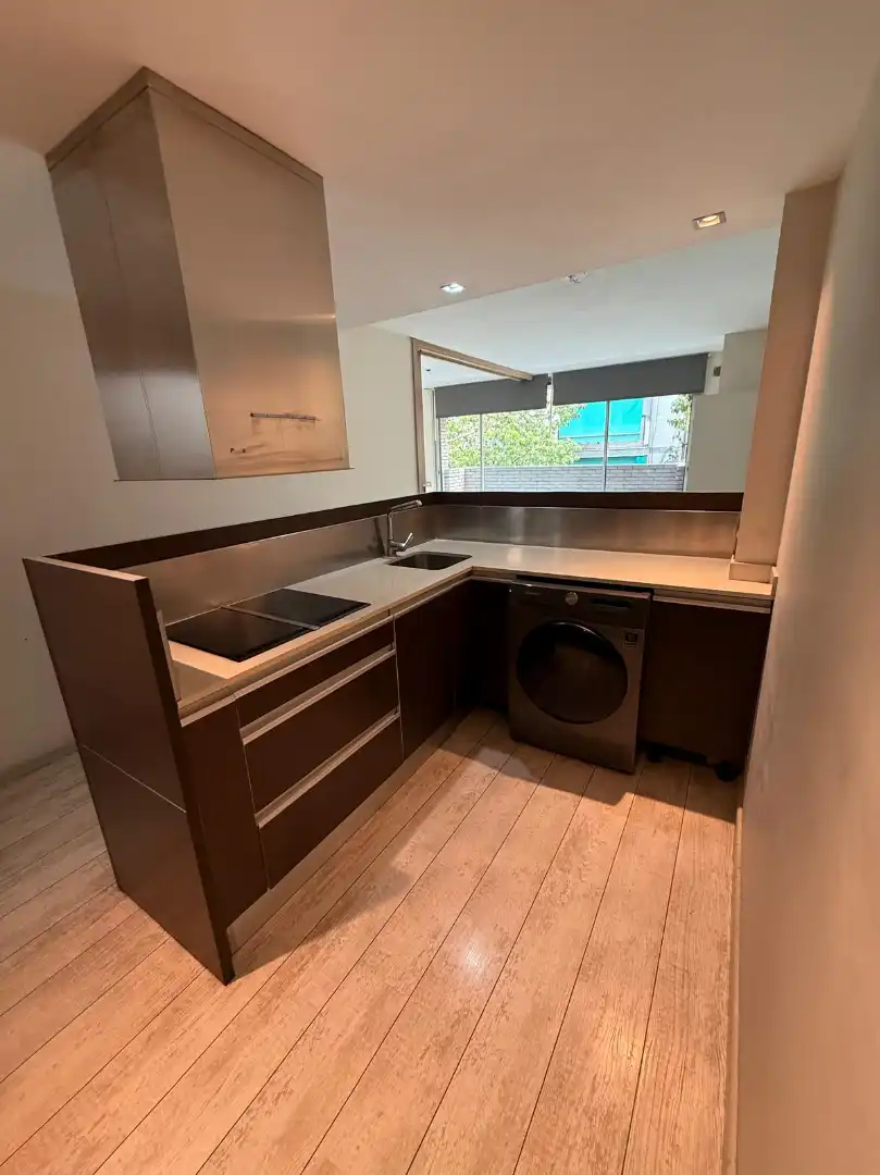 Cocina de Piso de alquiler en Santa Coloma de Gramenet con Aire acondicionado, Calefacción y Horno