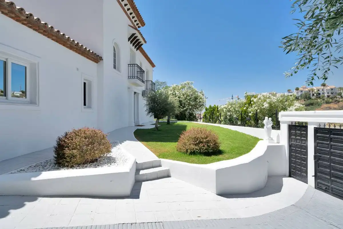 Jardín de Casa o chalet de alquiler en Estepona con Aire acondicionado, Jardín privado y Terraza