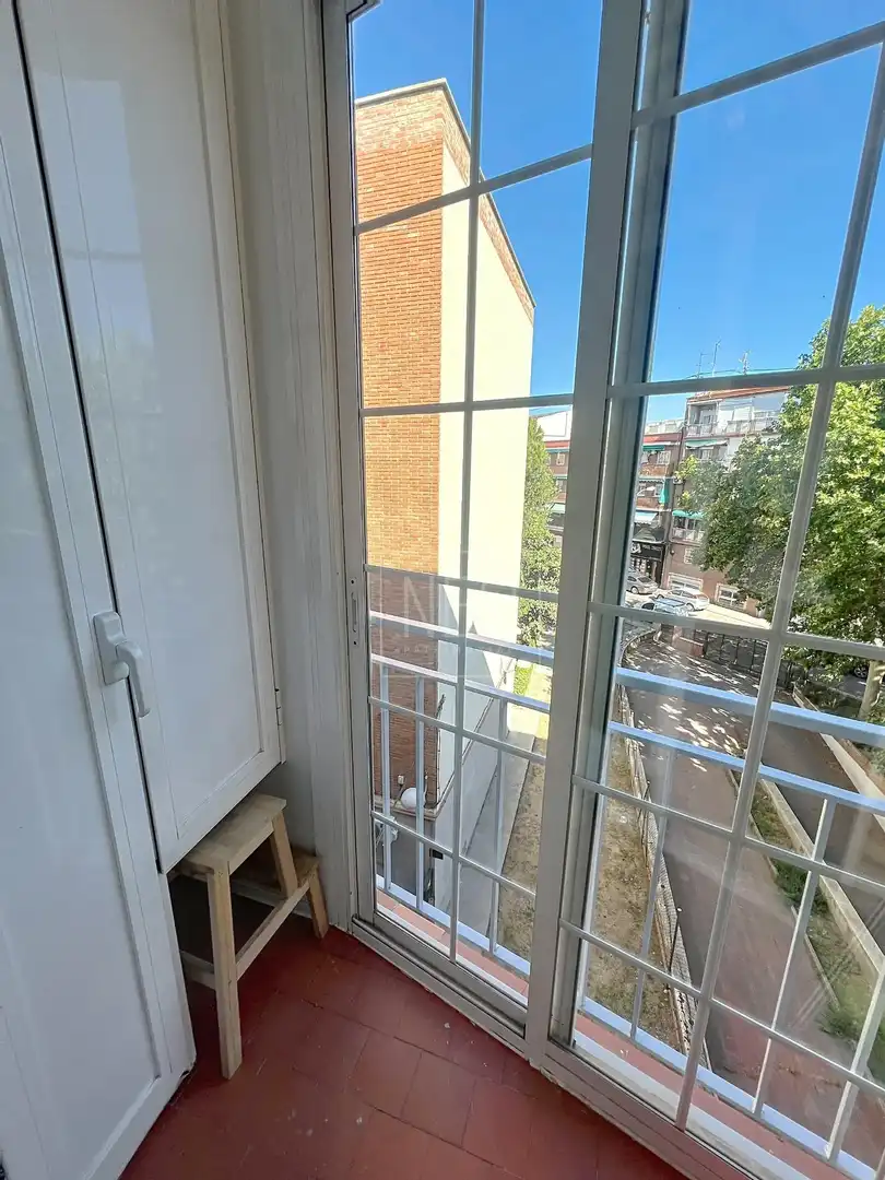 Balcony of Flat for sale in Madrid  with Heating, Terrace and Balcony