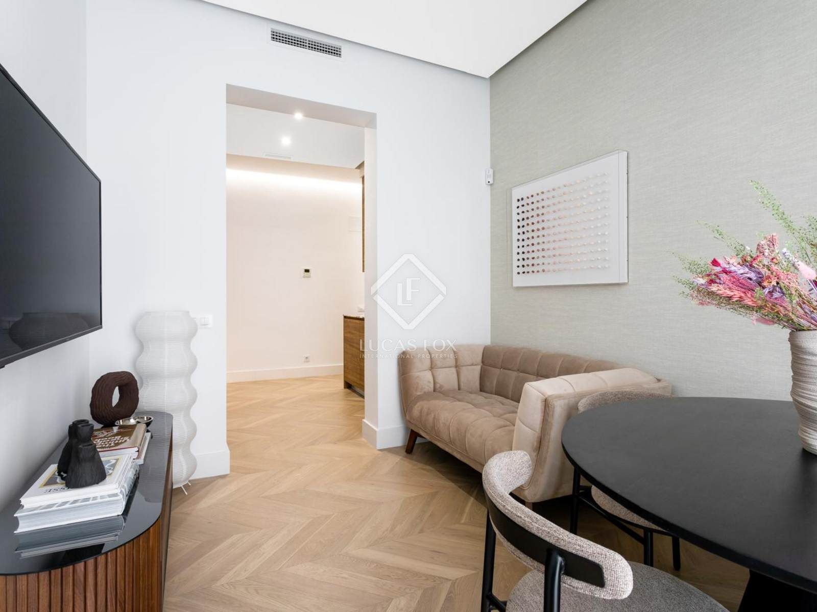 Sala de estar de Piso en venta en Badajoz Capital con Aire acondicionado, Calefacción y Amueblado