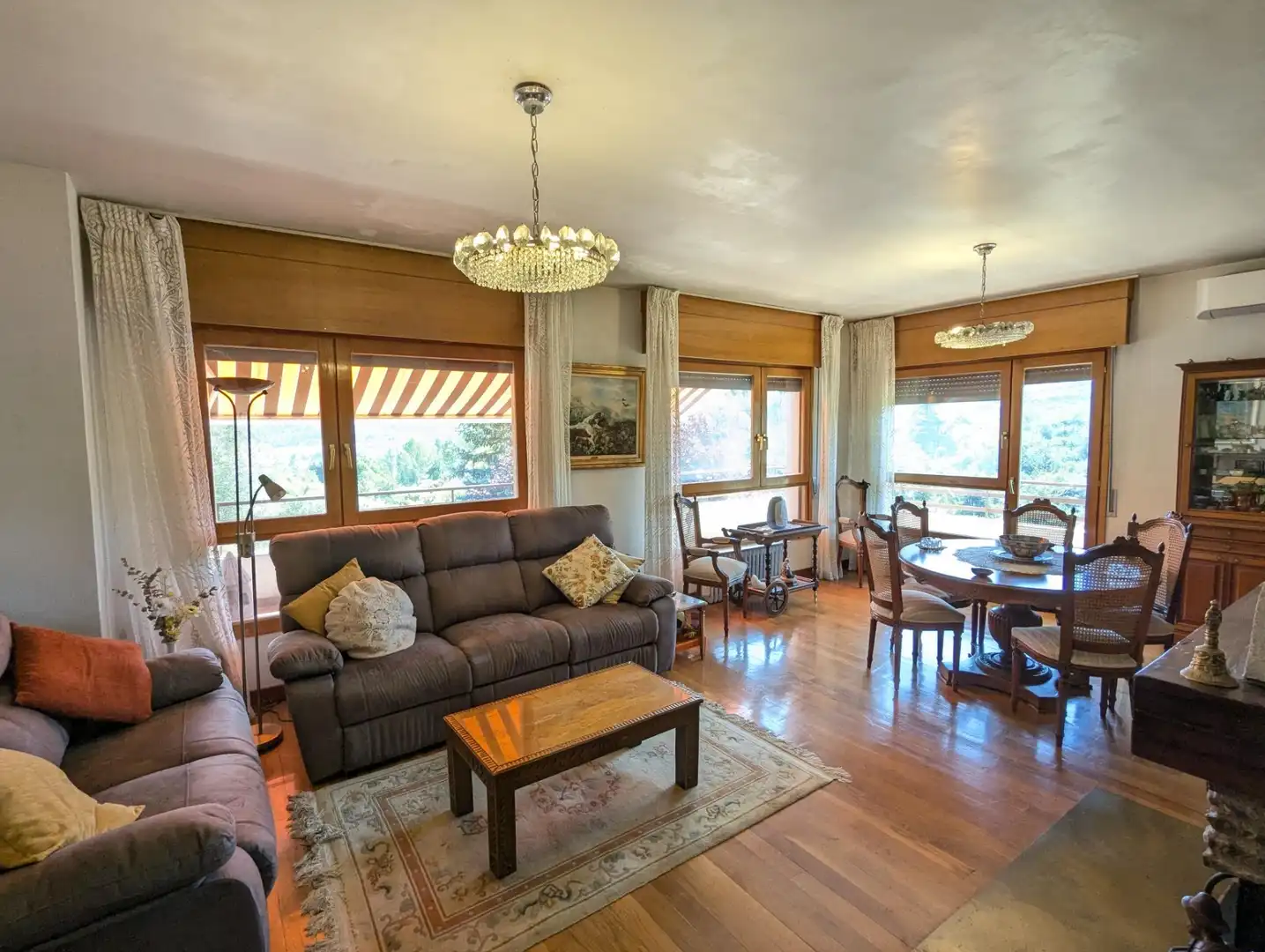 Sala de estar de Casa o chalet en venta en Estella / Lizarra con Aire acondicionado, Terraza y Trastero