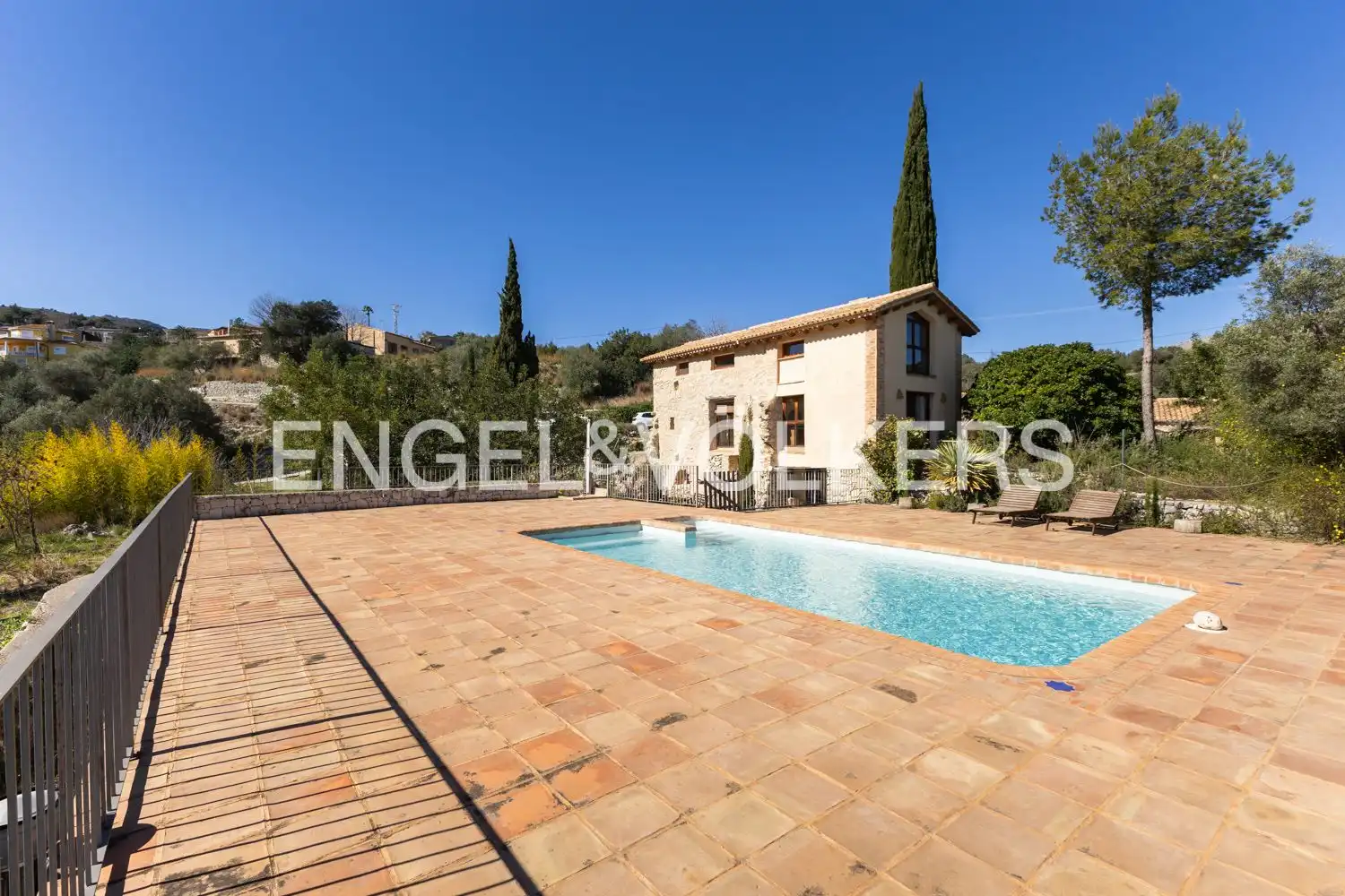 Vista exterior de Casa o chalet en venta en La Vall de Laguar con Calefacción, Jardín privado y Terraza