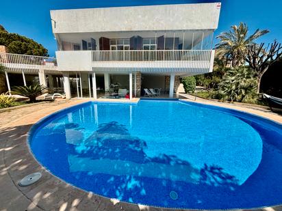 Swimming pool of House or chalet for sale in Alicante / Alacant  with Private garden, Terrace and Storage room