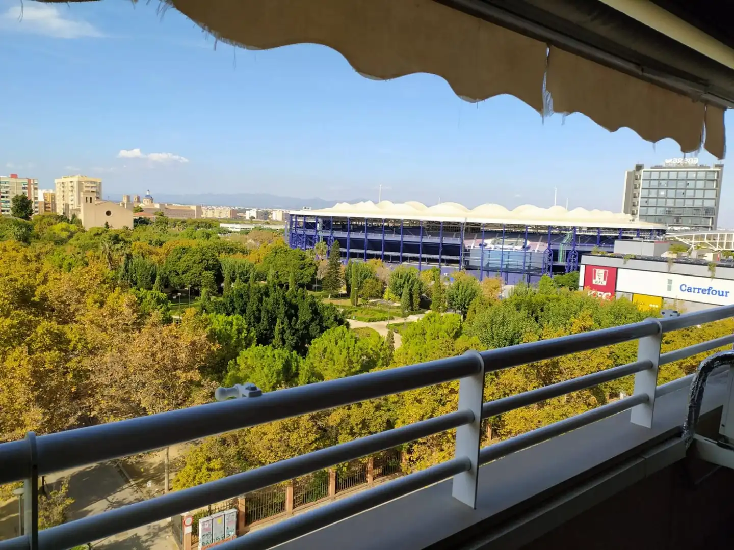 Terraza de Piso de alquiler en Valencia con Aire acondicionado, Calefacción y Trastero