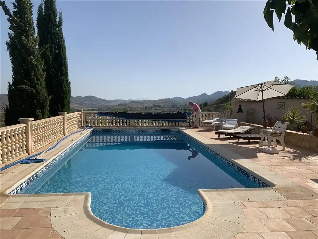 Swimming pool of Houses for sale in Lorca  with Private garden, Terrace and Storage room