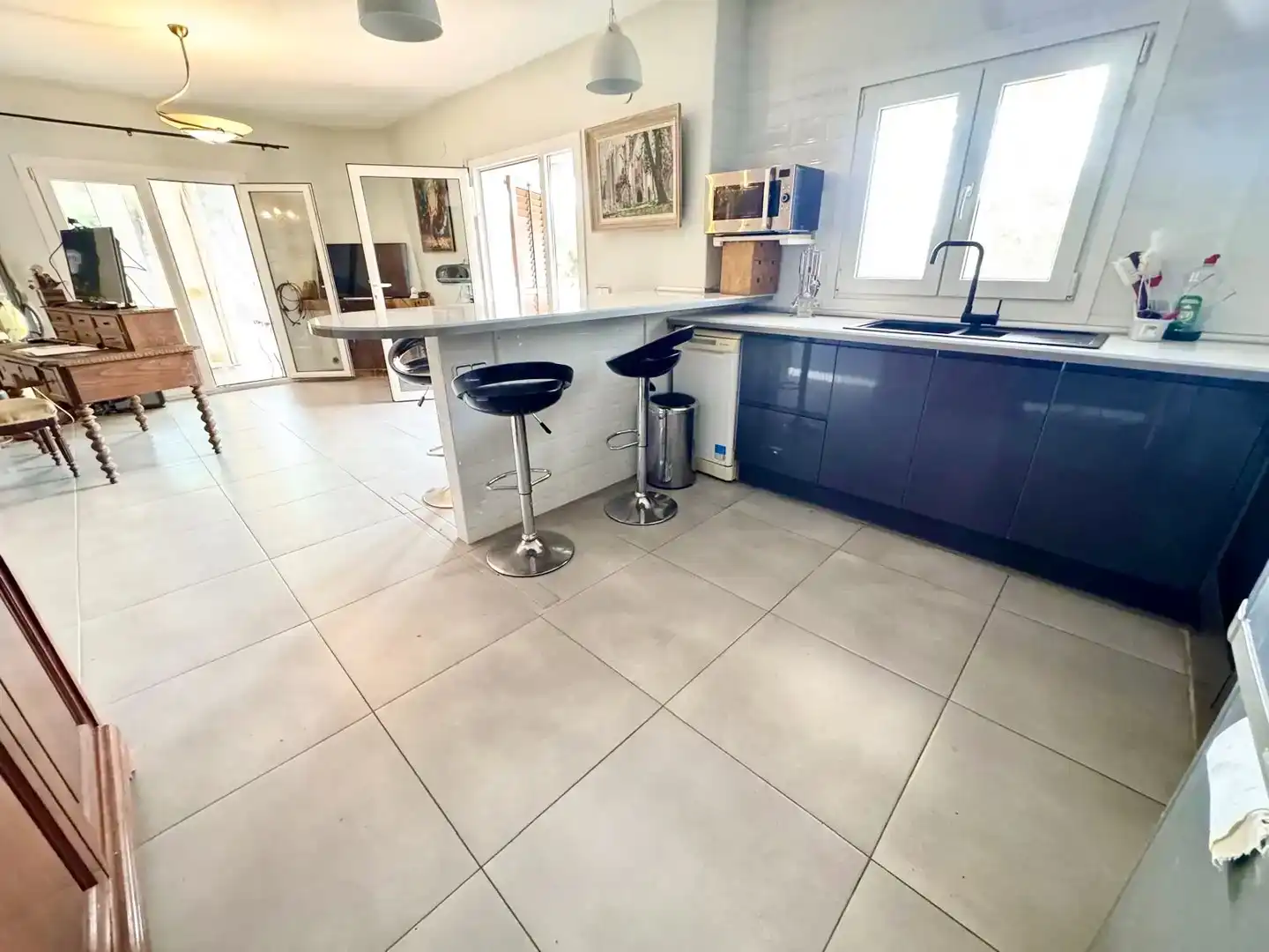 Cocina de Casa o chalet en venta en L'Escala con Balcón