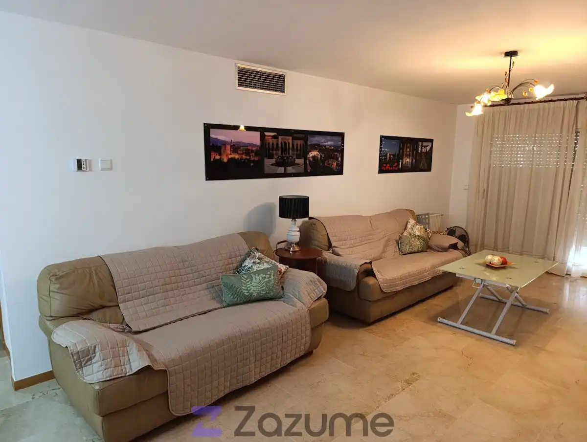 Living room of Flat for rent in Marbella  with Heating, Terrace and Swimming Pool