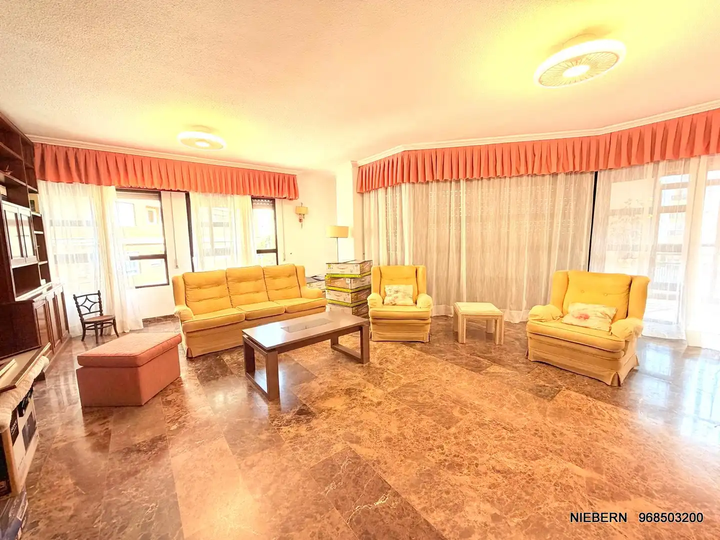 Living room of Flat for rent in Cartagena  with Furnished and Balcony
