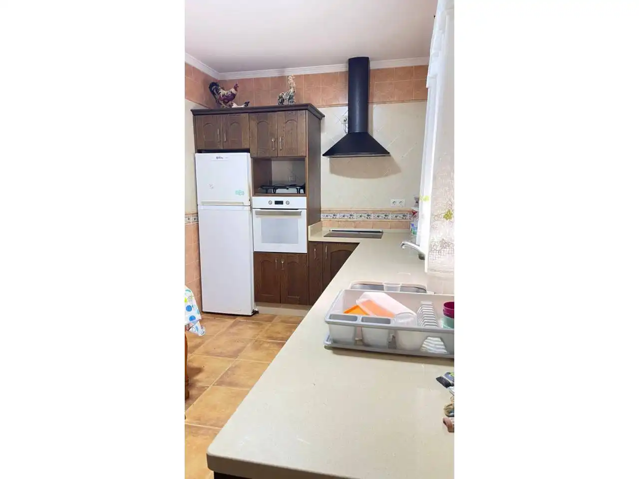 Kitchen of Flat for sale in Chiclana de la Frontera  with Private garden, Swimming Pool and Furnished