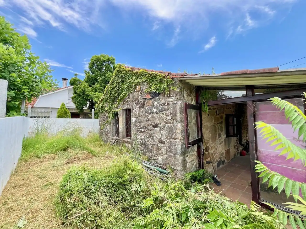 Exterior view of Houses for sale in Tomiño  with Private garden and Swimming Pool