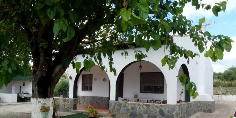 Vista exterior de Finca rústica en venda en La Puebla de los Infantes amb Jardí privat i Terrassa