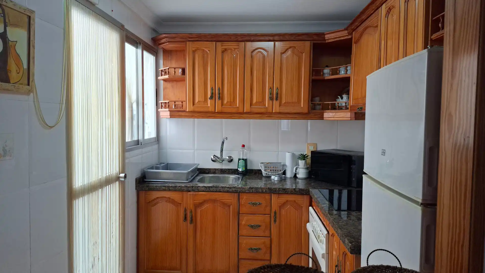 Kitchen of Flat for sale in Vilallonga / Villalonga  with Air Conditioner, Heating and Terrace
