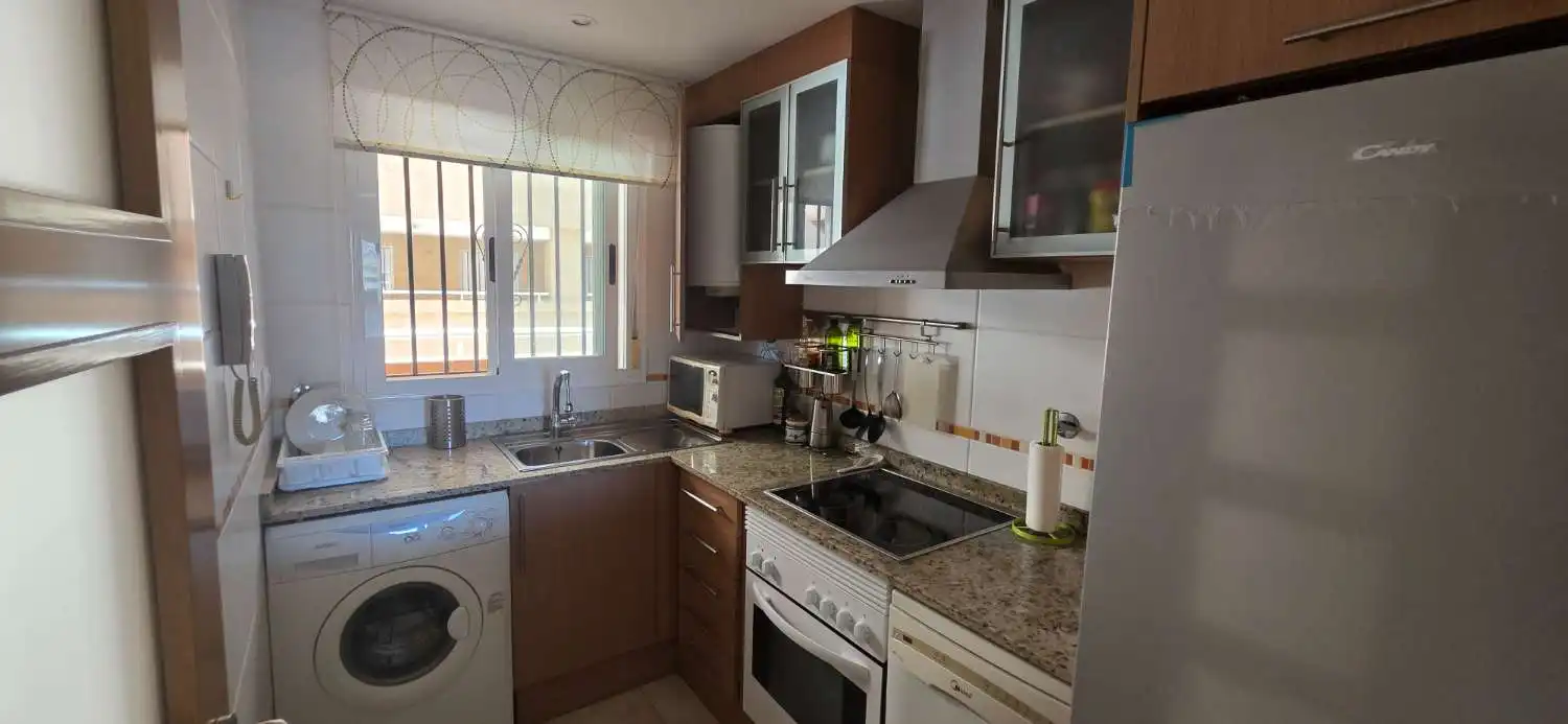Cuina de Apartament en venda en Oropesa del Mar / Orpesa amb Aire condicionat, Terrassa i Piscina