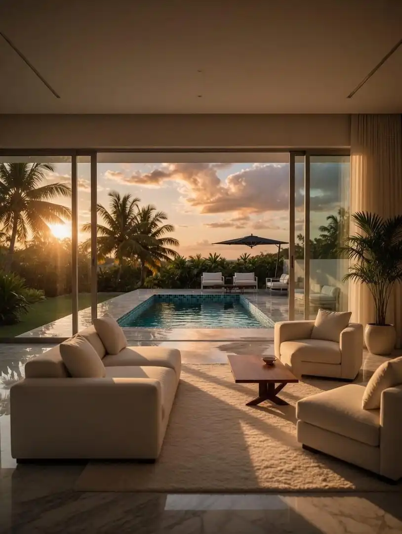 Living room of Detached homes for sale in La Oliva  with Air Conditioner, Private garden and Terrace