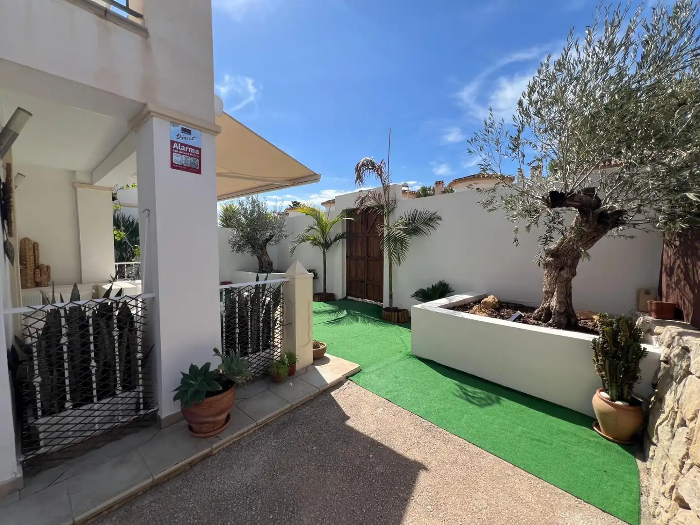 Garden of Detached homes for sale in El Campello  with Air Conditioner, Private garden and Balcony