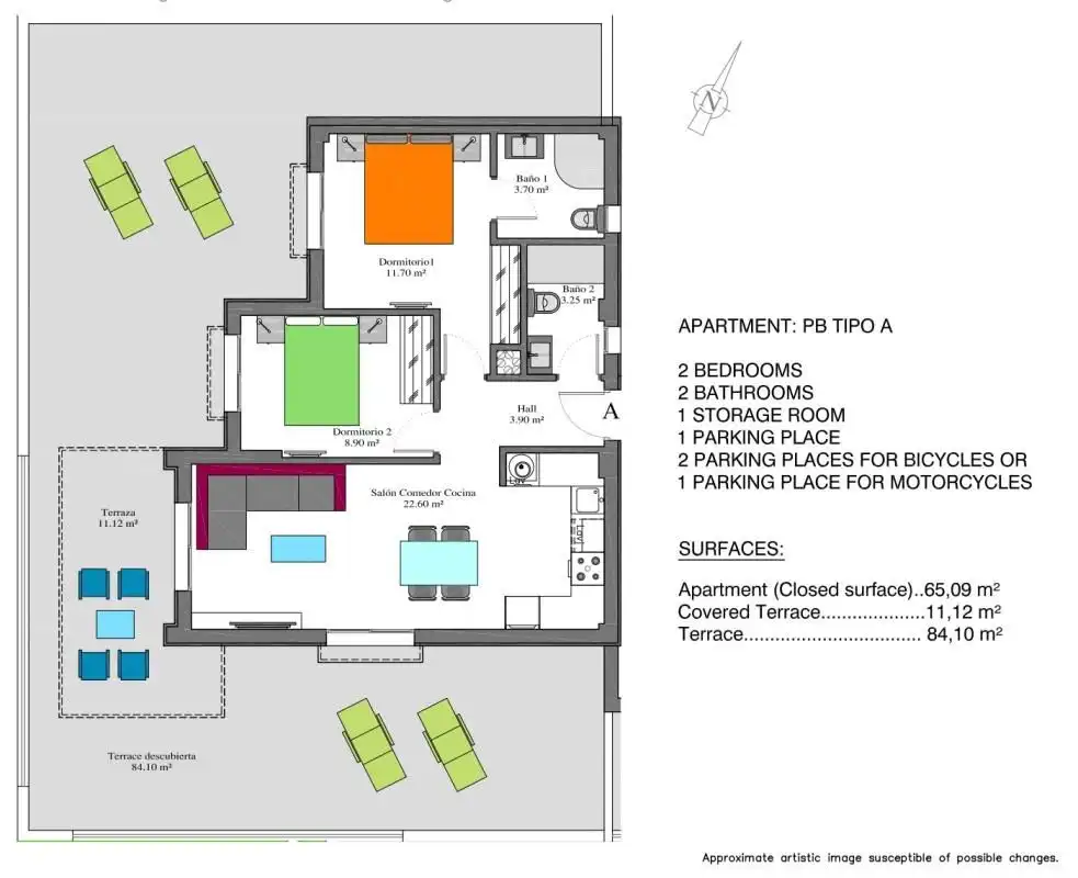 Apartament amb piscina en venda a Orihuela Costa, imagen 18