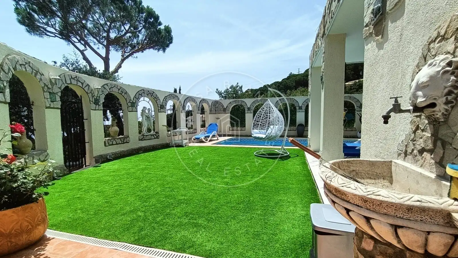 Jardín de Casa o chalet en venta en Lloret de Mar con Aire acondicionado, Terraza y Trastero