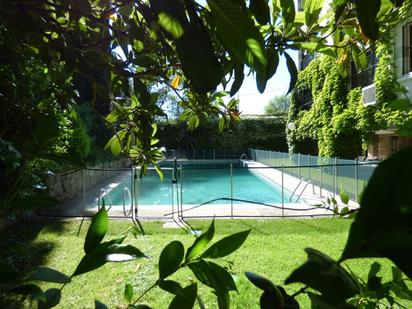 Swimming pool of Flat for sale in  Madrid Capital  with Air Conditioner, Heating and Parquet flooring