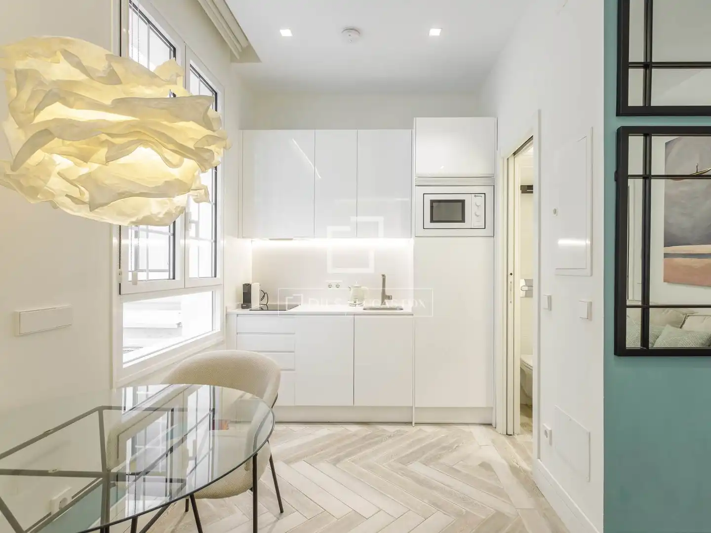Cocina de Loft de alquiler en Madrid con Aire acondicionado, Calefacción y Amueblado