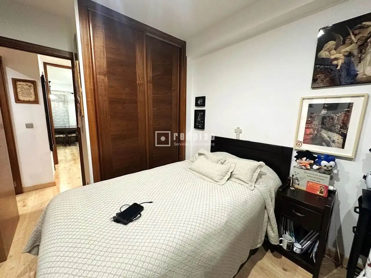 Bedroom of Flat for sale in Madrid