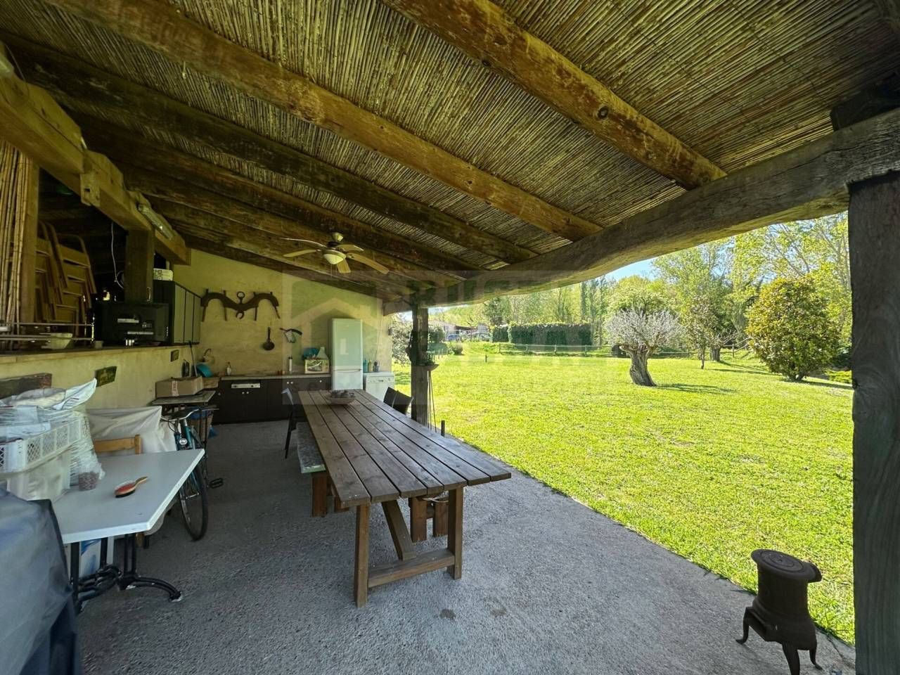 Garden of Country house for sale in Flaçà  with Air Conditioner, Heating and Private garden