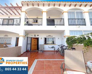 Exterior view of Single-family semi-detached for sale in Orihuela  with Air Conditioner, Terrace and Alarm