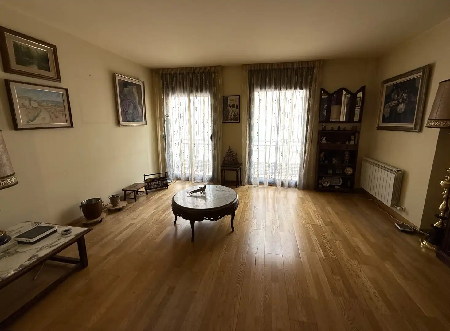 Sala de estar de Dúplex en venta en Vilafranca del Penedès con Aire acondicionado, Calefacción y Parquet