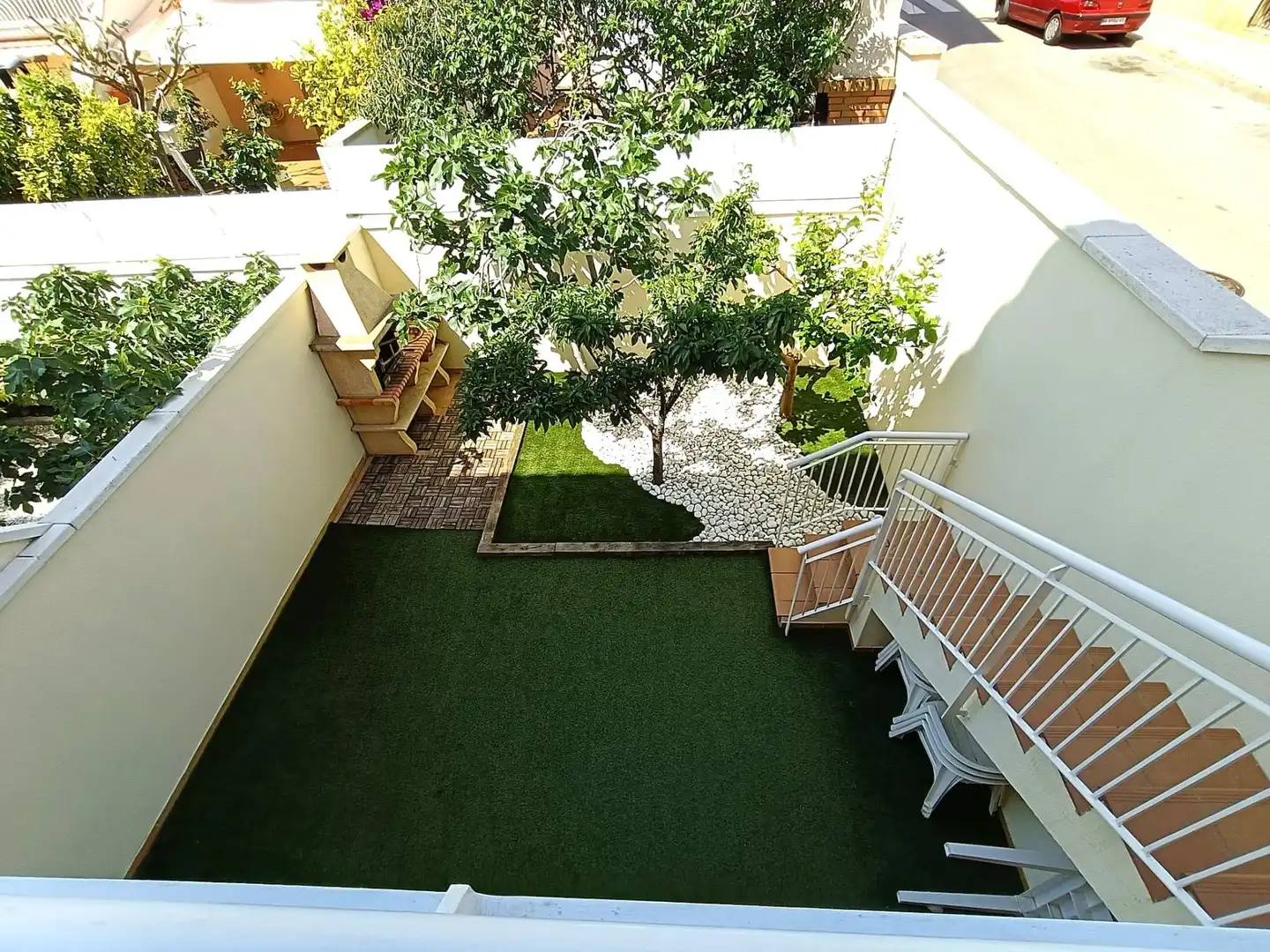 Terraza de Casa o chalet de alquiler en Mataró con Aire acondicionado, Calefacción y Jardín privado
