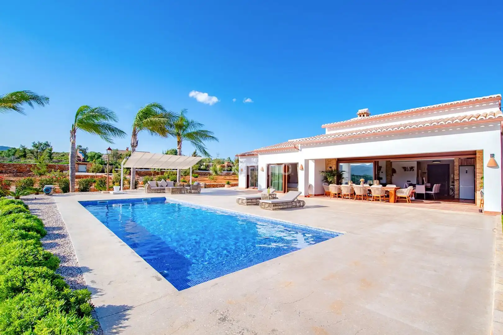 Swimming pool of Houses for rent in Llíber, Alicante