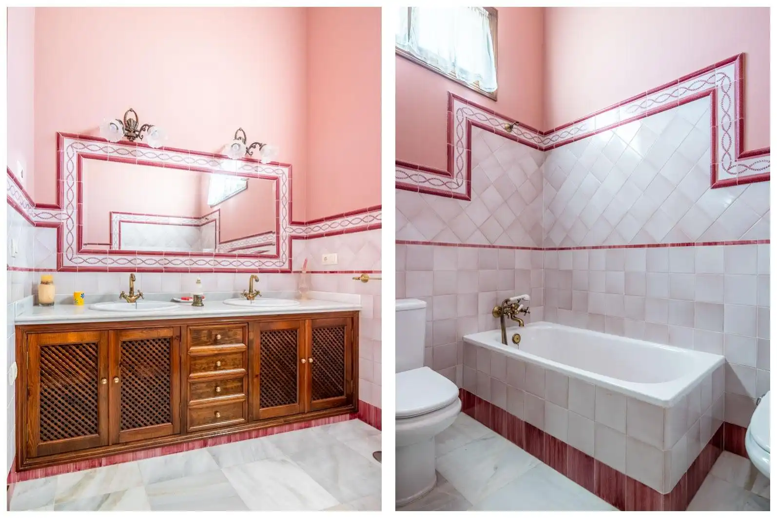 Badezimmer von Country house zum Verkauf in Villalba del Alcor mit Klimaanlage, Privatgarten und Abstellraum