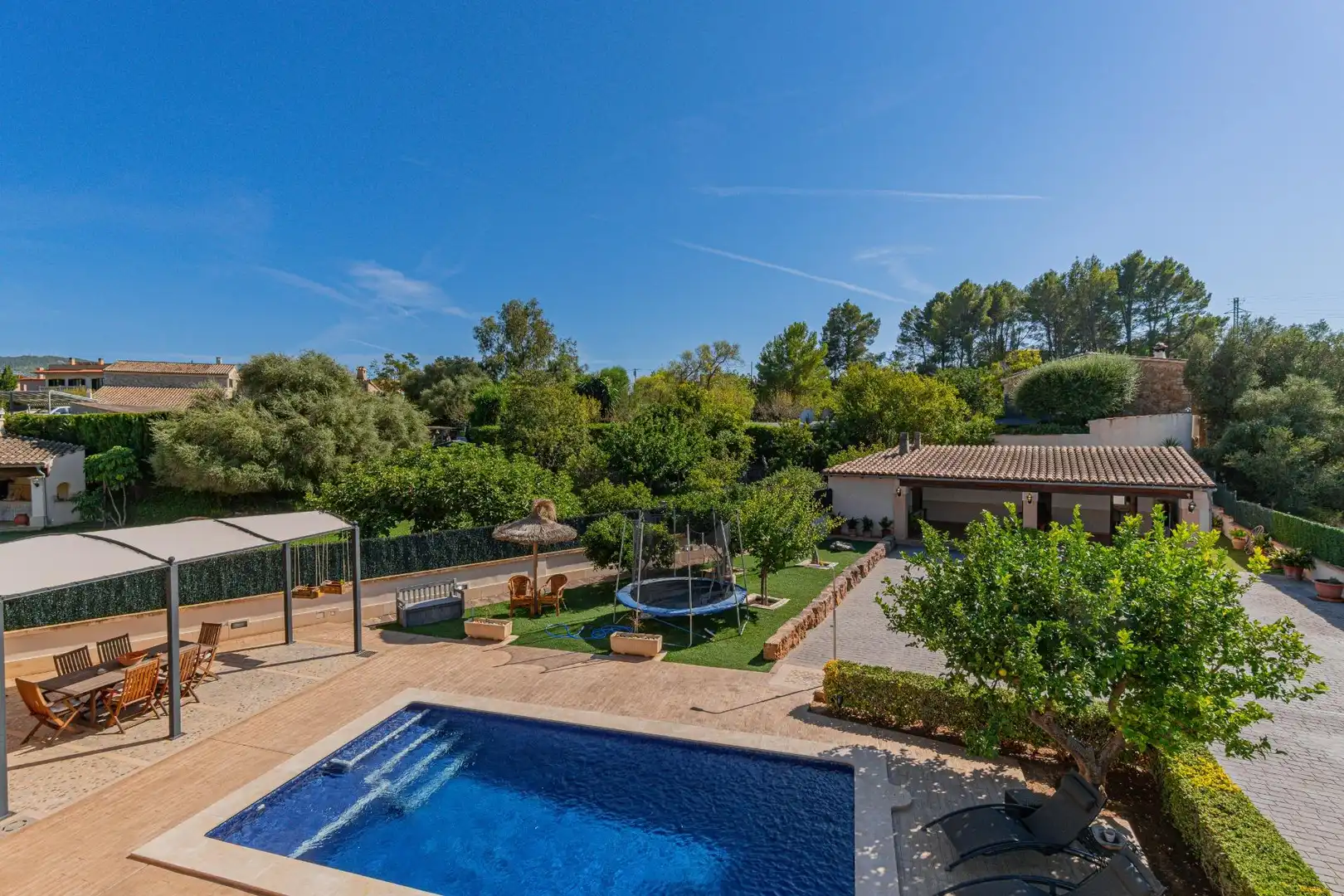 Jardín de Casa o chalet en venta en Calvià con Aire acondicionado, Calefacción y Jardín privado