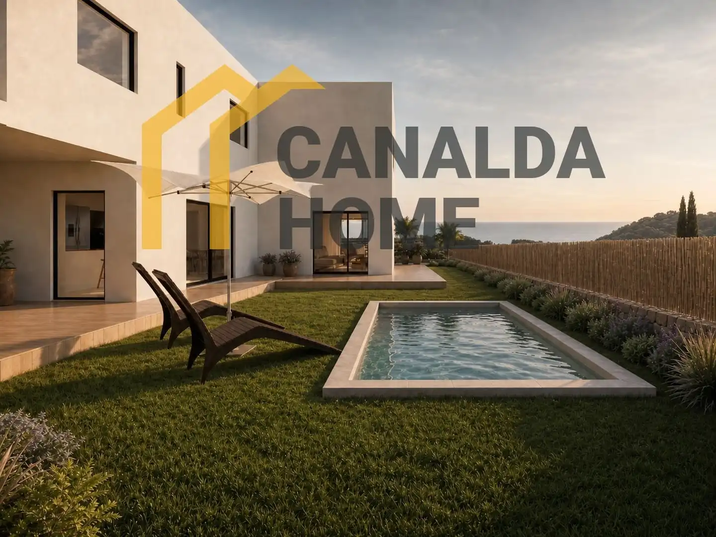 Terraza de Casa o chalet en venta en Sant Vicenç de Montalt con Aire acondicionado, Calefacción y Jardín privado