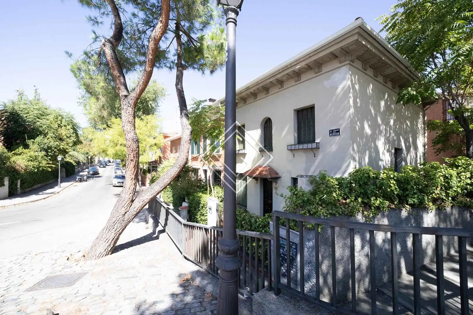 Exterior view of Houses for sale in Madrid  with Private garden and Swimming Pool