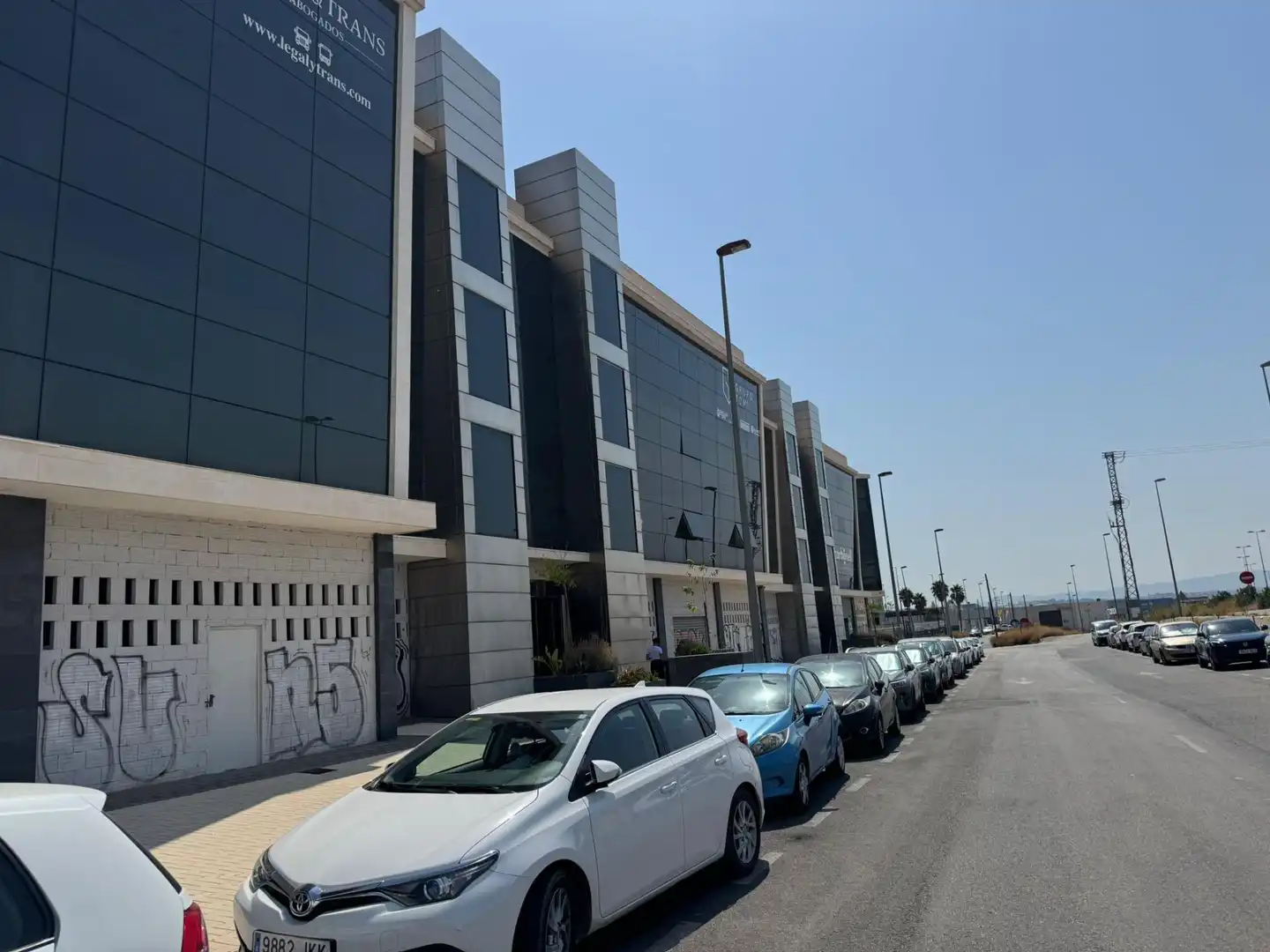 Vista exterior de Oficina de alquiler en Molina de Segura con Aire acondicionado