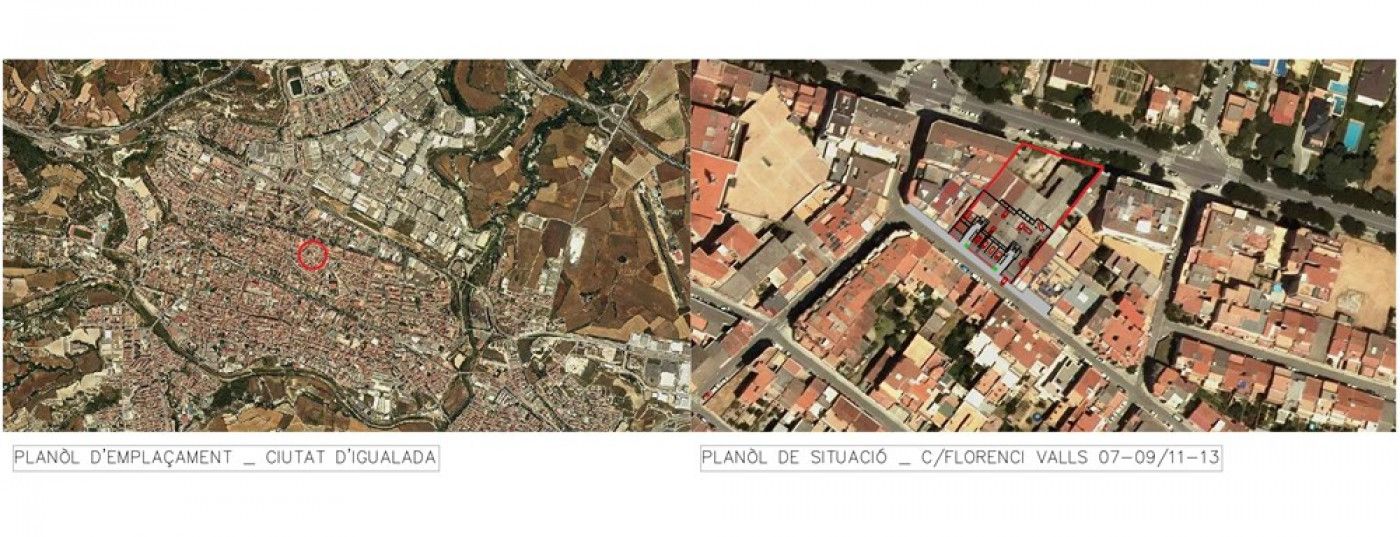 Vista exterior de Pis en venda en Igualada amb Terrassa